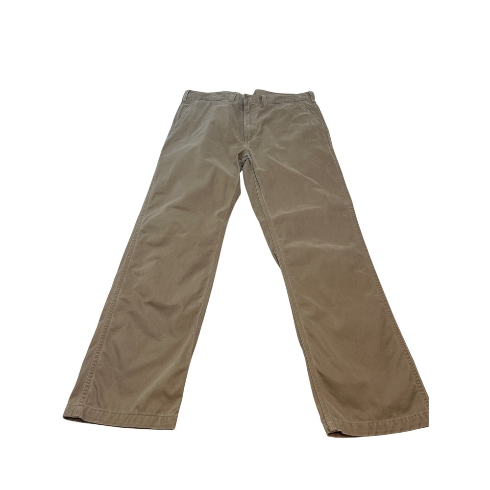 Carhartt Relaxed Fit Work Pants Khaki‎ Cotton Men's 40